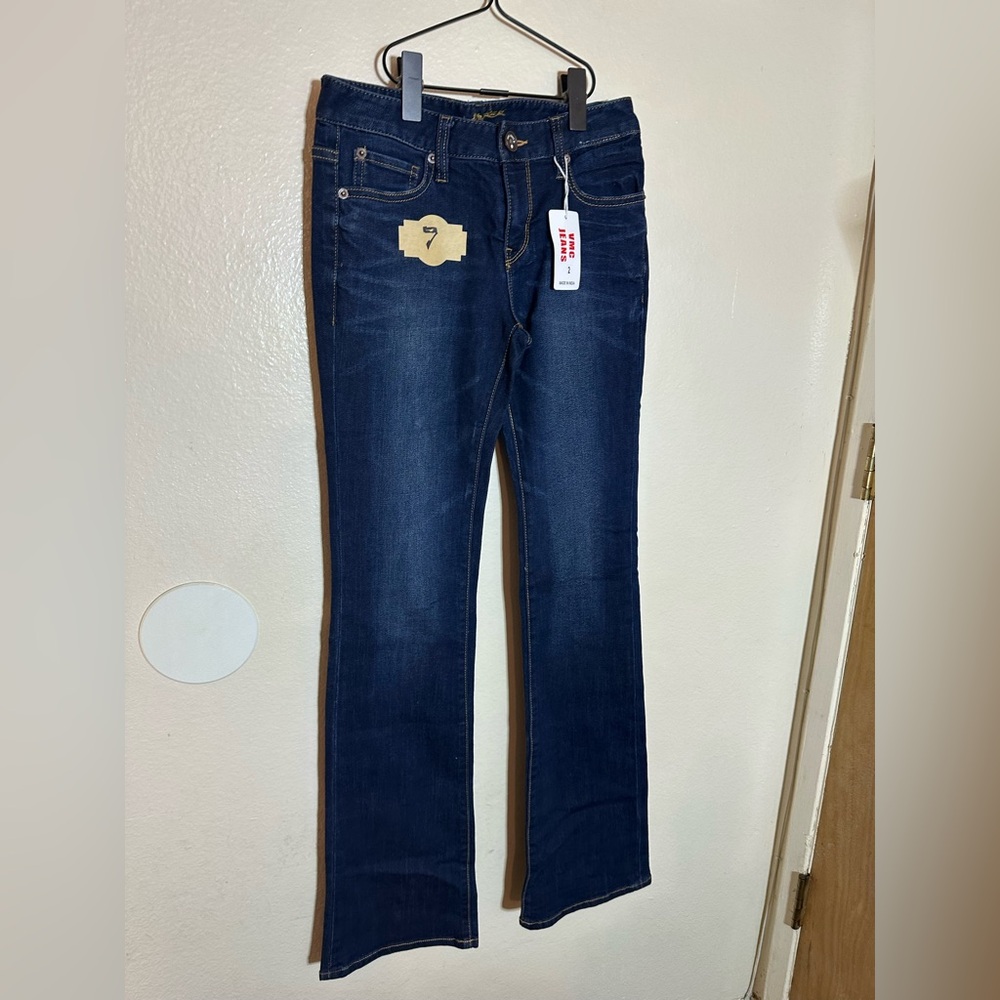 VMC deadstock 2000’s denim semi flare jeans womens